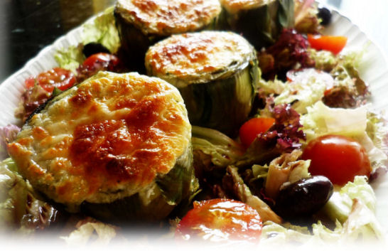 Ricetta carciofi ripieni alla minorchina