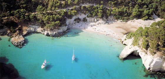 cala mitjana minorca