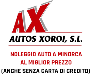 Noleggio auto a Minorca