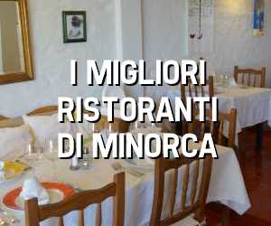 I migliori ristoranti di Minorca
