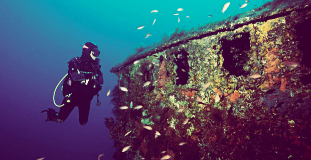 diving in Minorca