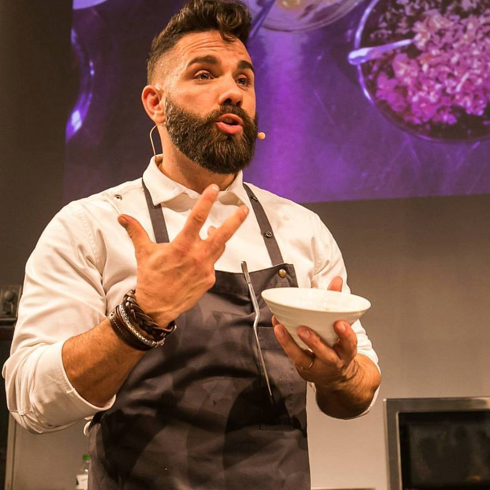 Marc Ribas chef del Capritx de Terrassa (Barcelona) e del programma TV "Cuines" (TV3).