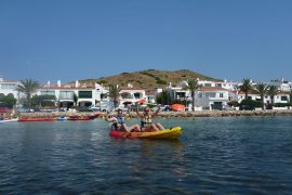 giornata pulizia baia fornells