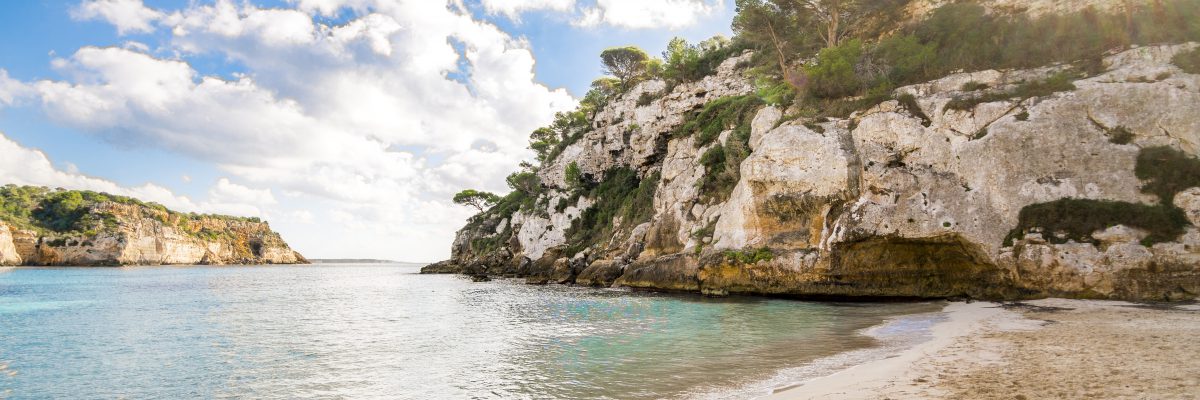 spiagge per bambini a minorca