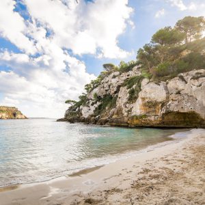 spiagge per bambini a minorca