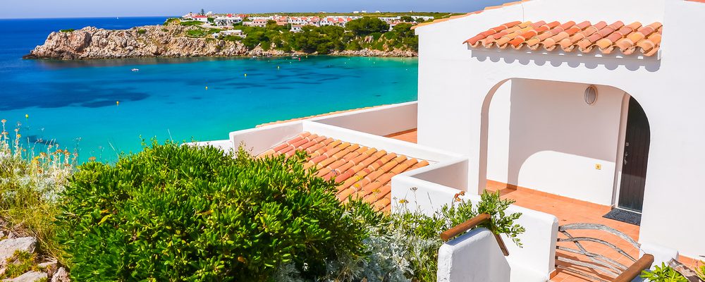 affitto villa sul mare minorca