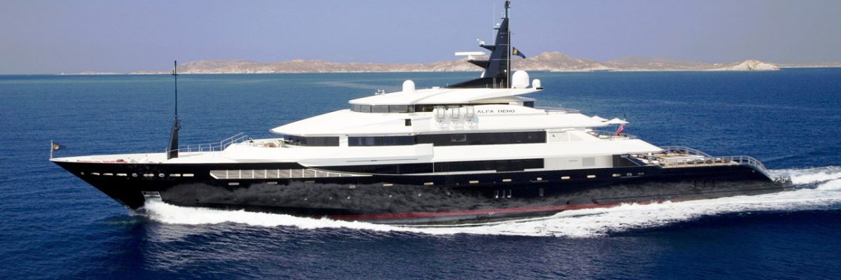 yacht alfa nero minorca