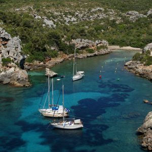 Bay,Of,Cales,Coves,-,Minorca