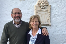 Carlos Caoll Pons e sua moglie Deborah Hellyer Foto Gloria Vanni