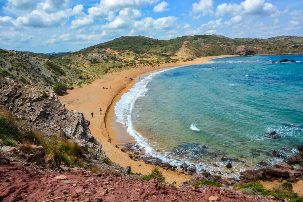 beaches menorca