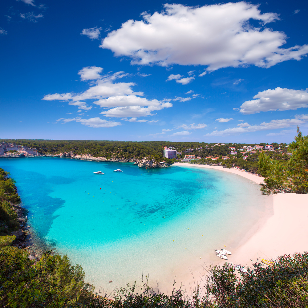 beaches of menorca