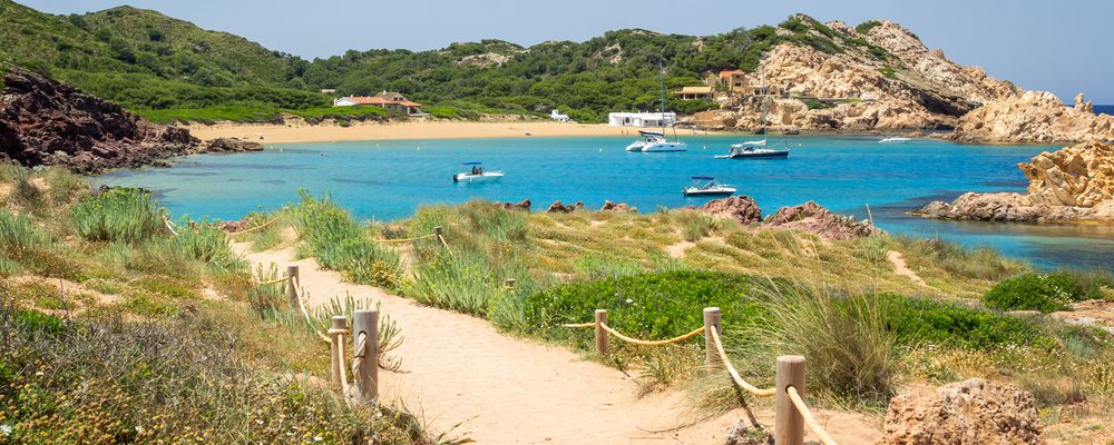 playas y calas de Menorca