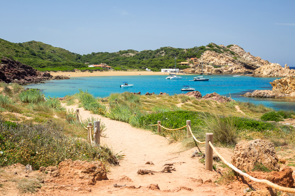 playas y calas de Menorca