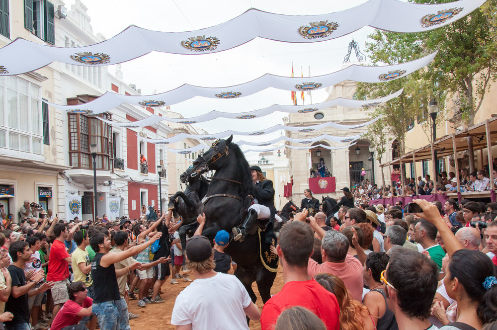 fiestas caballos menorca