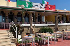 Restaurante Ciao Belli - Playa de Son Xoriguer menorca