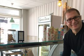 Stefano Balestri, gelataio a Minorca