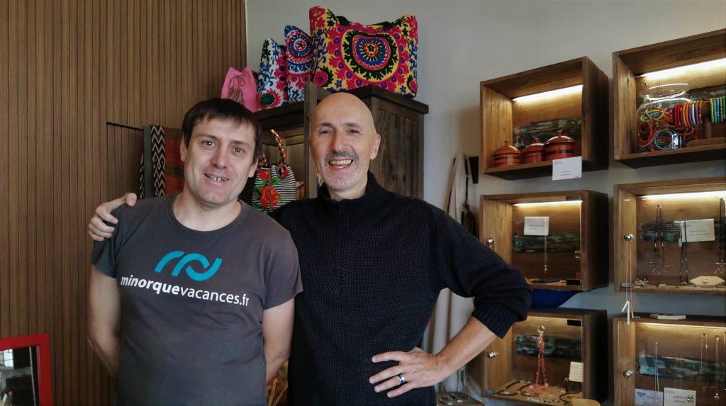 Cédric y Alessandro