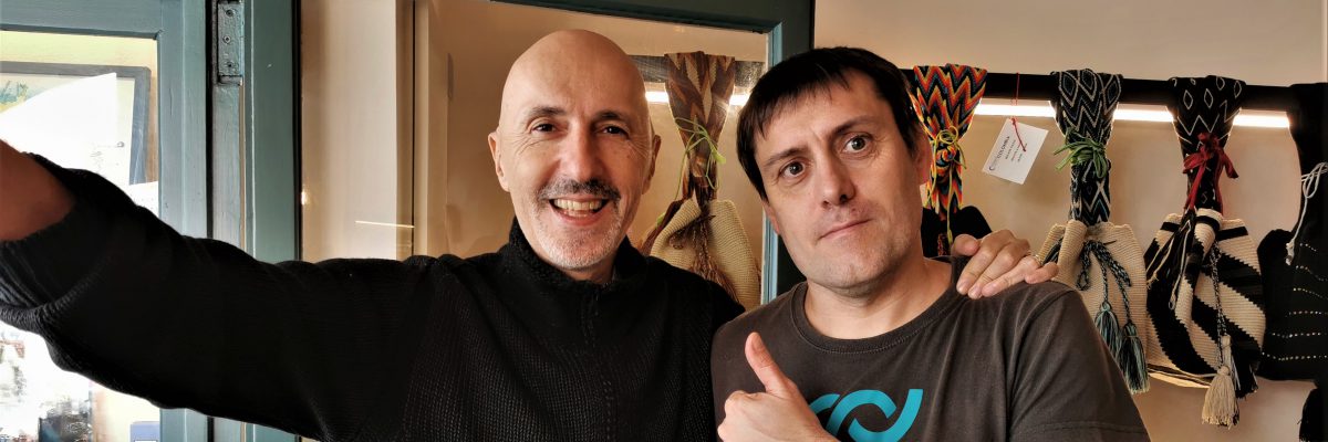 Cédric y Alessandro