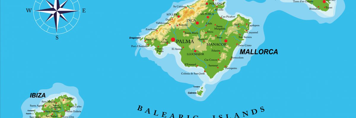 mappa baleari