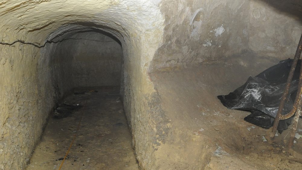 Scoperto a Mahon un tunnel utilizzato come rifugio antiaereo durante la guerra civile