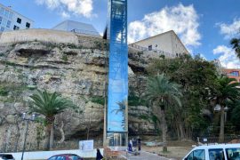 nuovo ascensore del porto di Mahon