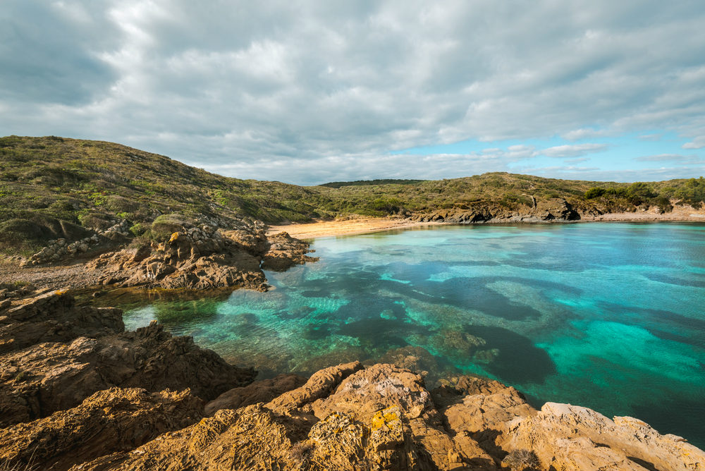 playas snorkel menorca