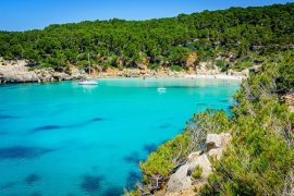 Mare turchese a Cala Escorxada