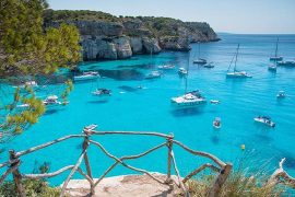 Catamaran trip Menorca