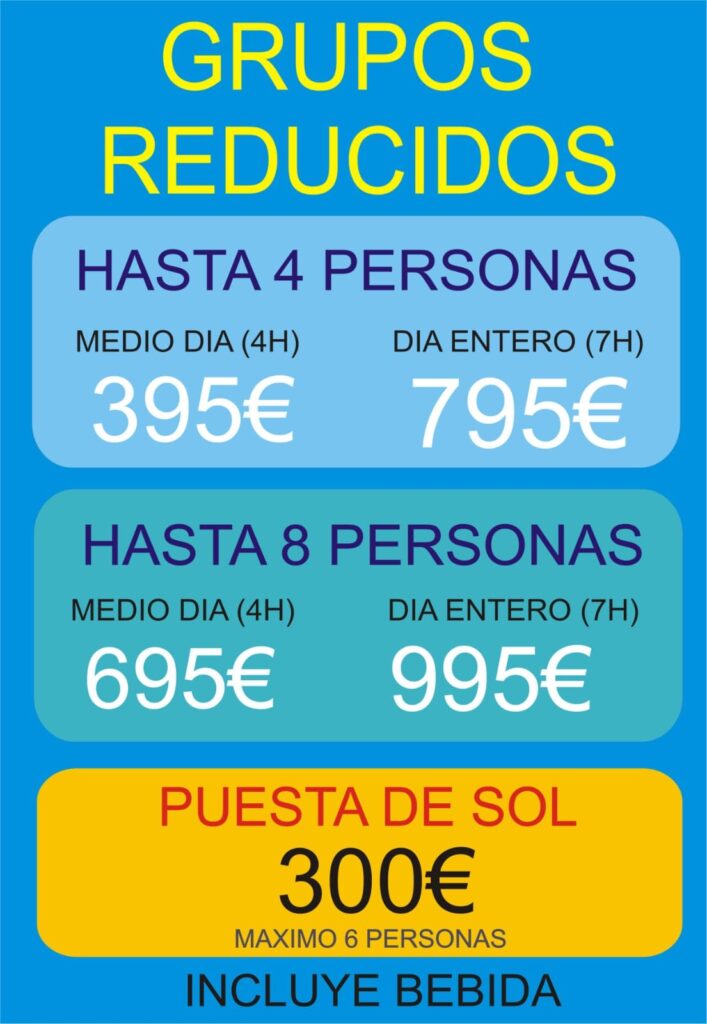 catamarano kiko minorca prezzi 2025