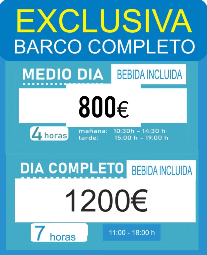 catamarano kiko minorca prezzi