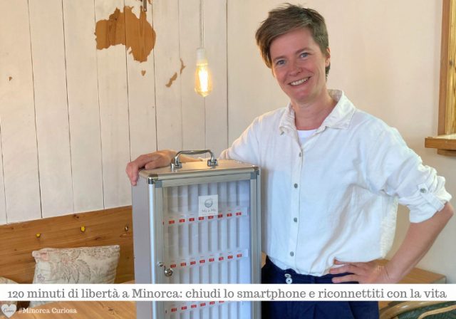 Lena Vanden Abeele organizza eventi offline a Minorca