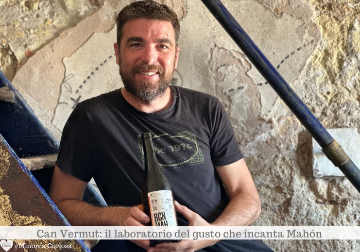 Aleix Rengel Meca è uno dei tee ideatori della taverna gastronomica Can Vermut, aperta nel 2011 nel porto di Mahón