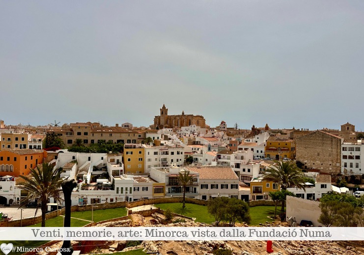 Scorcio di Ciutadella dal tetto della Fondazione Numa