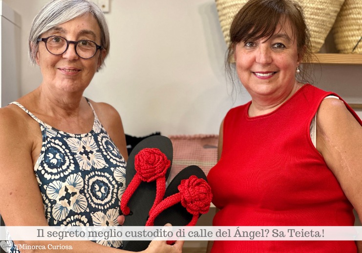 Elena e Anna sono le due anime creative di Sa Teieta a Mahón, un negozio dove perdersi ore a guardare, toccare, sfiorare... 