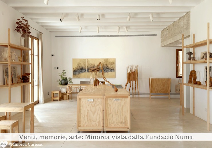 Scorcio del primo piano della Fondazione Numa a Ciutadella 