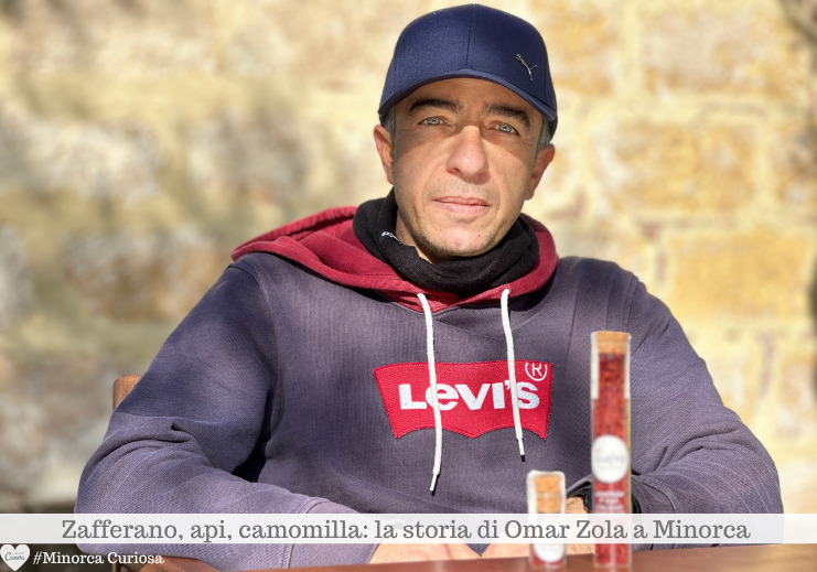 Omar Zola, siciliano, minorchino d'adozione, oggi è uno dei produttori agricoli più rispettati dell'isola.