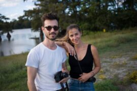 Jorge Delgado-Ureña e Christelle Enquist Gomila