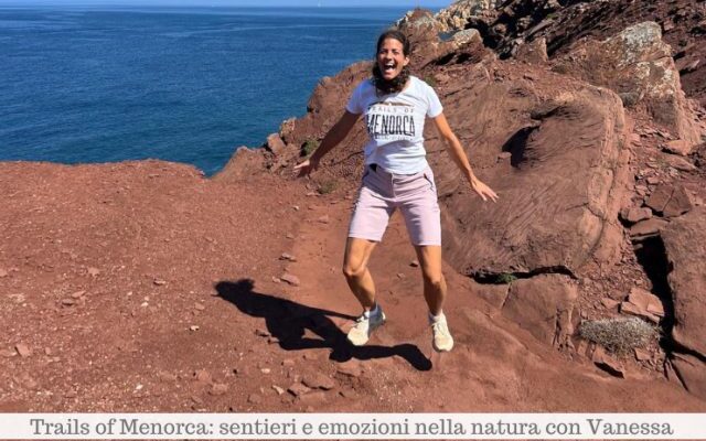 Vanessa Rainers, de Alemania a España, propietaria de Trails of Menorca y guía profesional en Menorca.