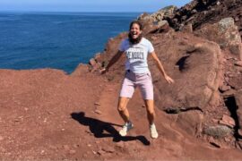 Vanessa Rainers, de Alemania a España, propietaria de Trails of Menorca y guía profesional en Menorca.