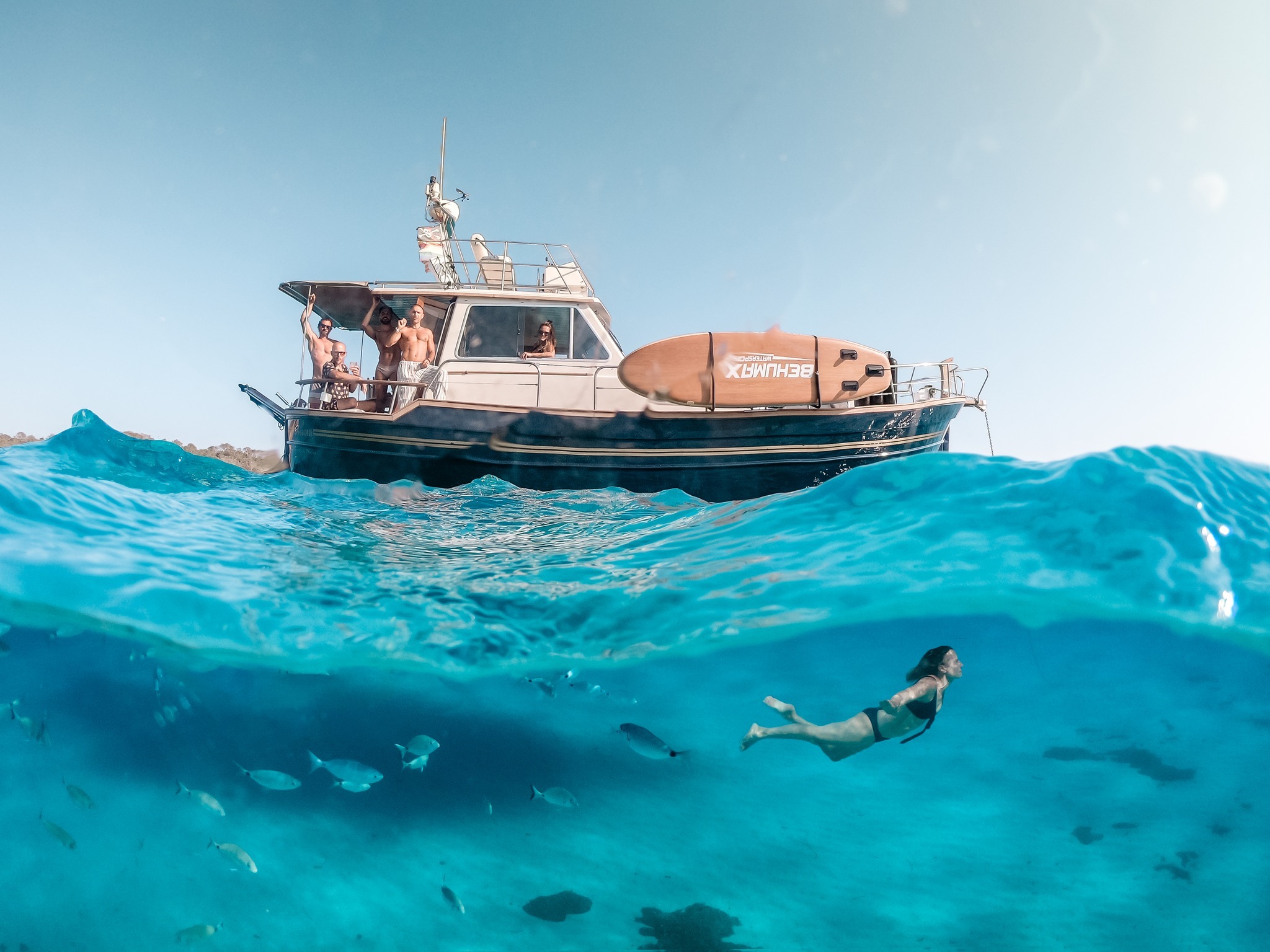 Un'imbarcazione di WeSea Boats