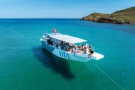 excursiones en barco costa norte menorca