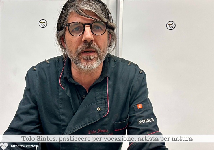 Tolo Sintes, pasticcere da quando aveva 16 anni e, dopo trent'anni di lavoro in famiglia, nel 2017 apre la sua pasticceria.