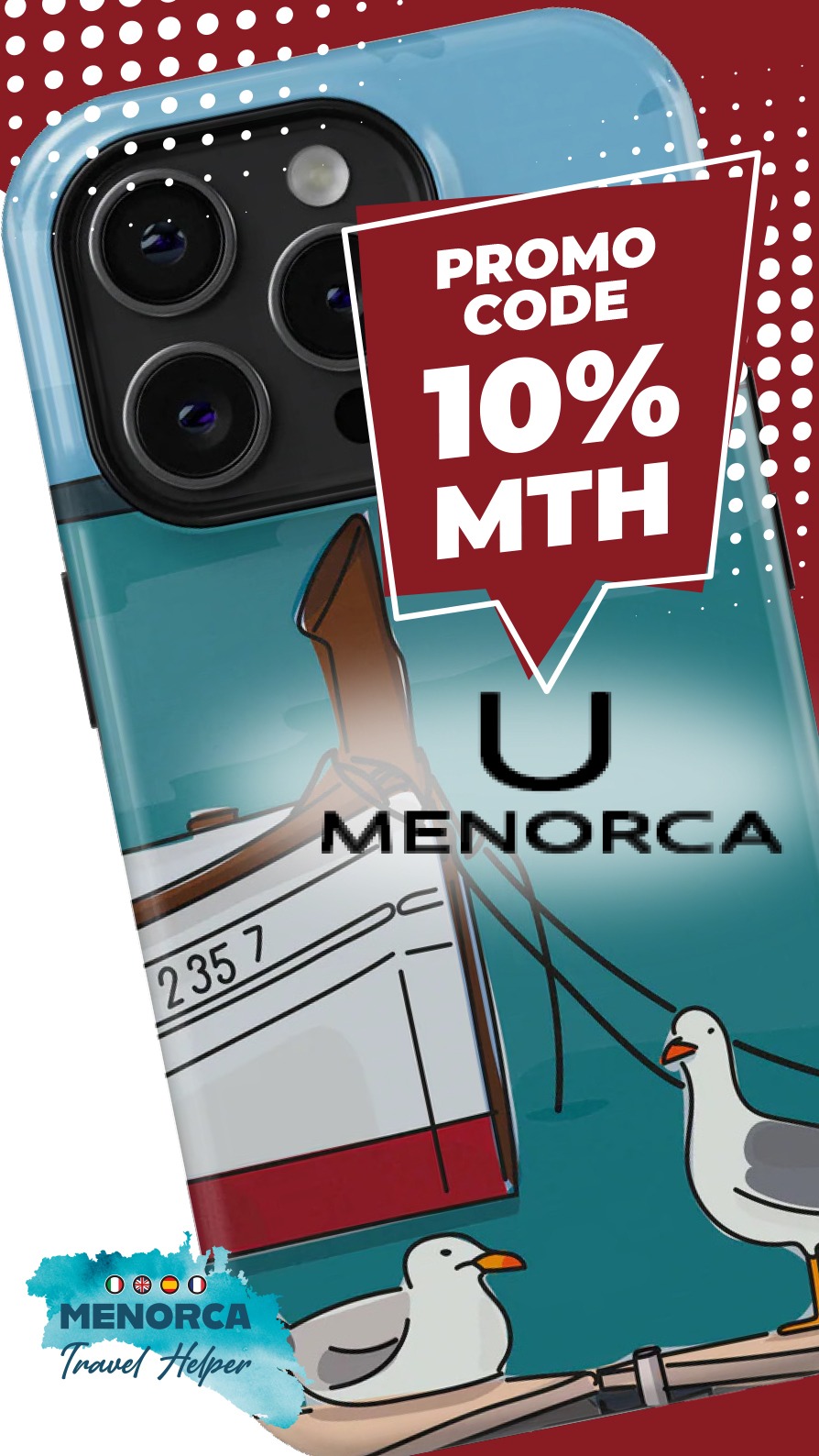 UMenorca - Coques de téléphone Made in Menorca