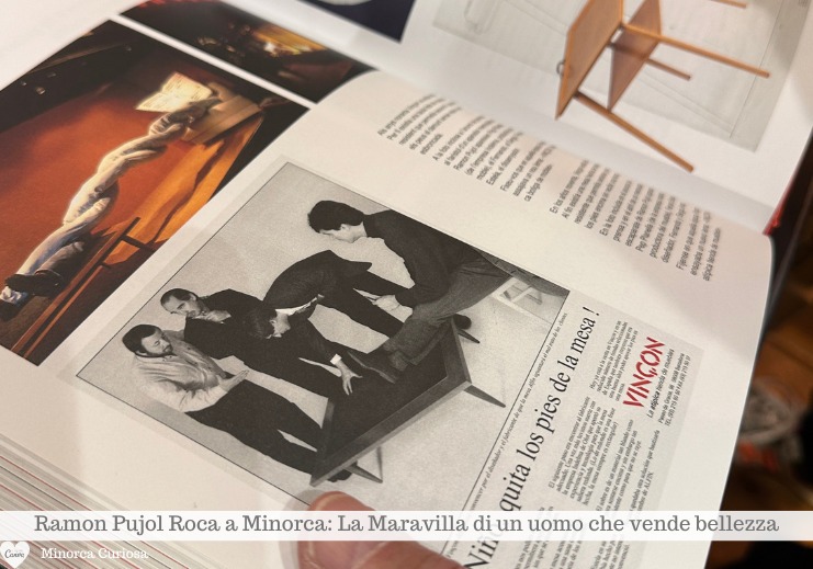 Il passato di Ramon? Per tredici anni allestisce le sette vetrine di Vinçon, il leggendario tempio del design barcellonese. 