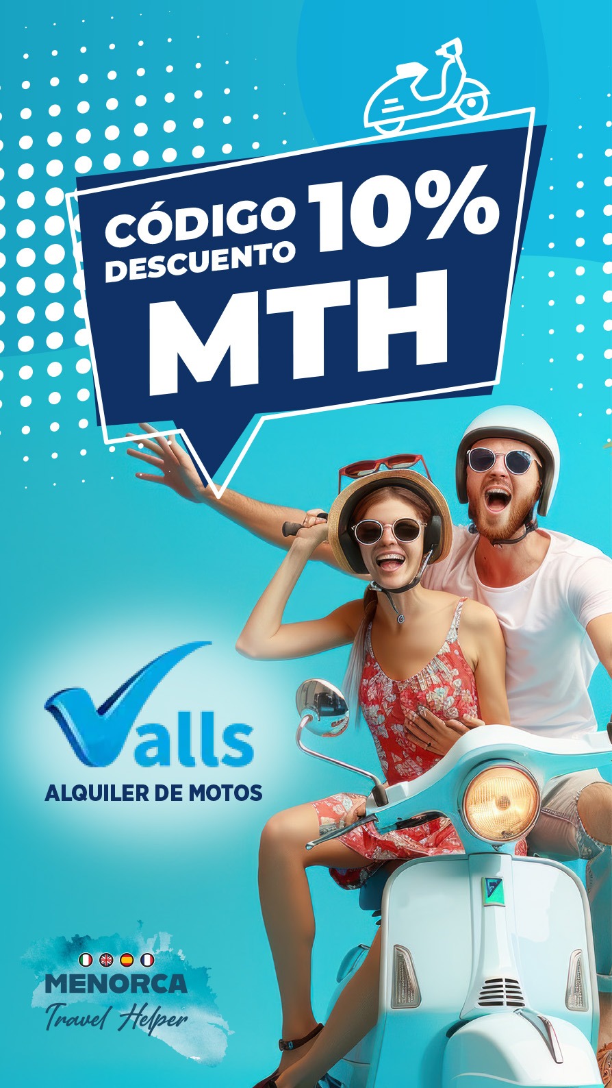 Motos Valls Menorca - Alquiler de motos y scooters