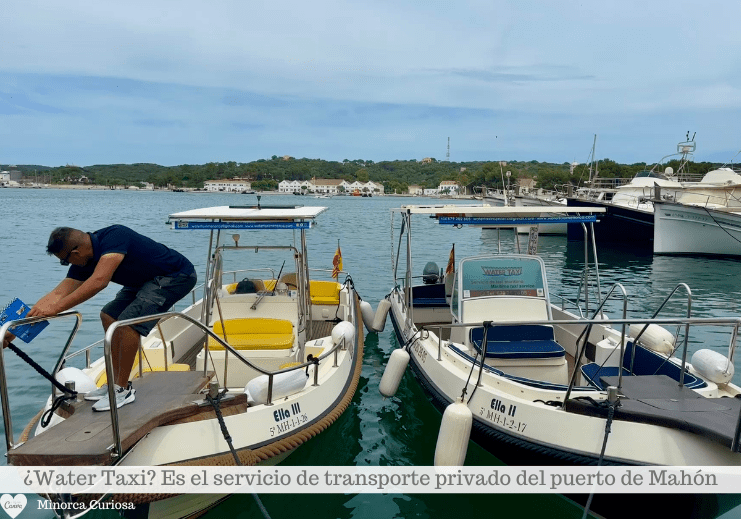 Con los dos barcos, Najib ofrece servicio de taxi dentro del puerto y organiza recorridos privado