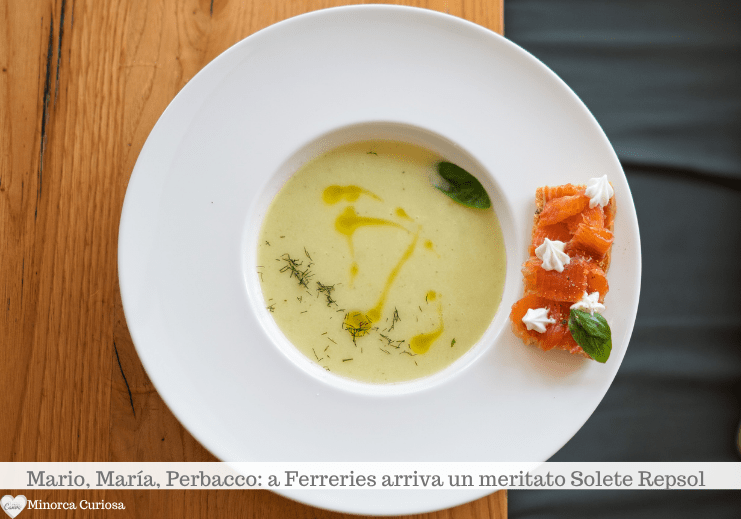 La cucina di Perbacco, a Ferreries, è un mix di tradizioni pugliesi e sapori minorchini.