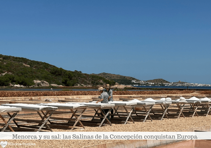 Desde hace el 2022, la sal es de nuevo una tradición de Menorca.