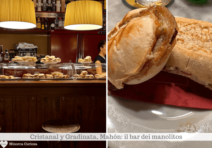 Cristanal y Gradinata è il bar dei bocadillos a Mahon
