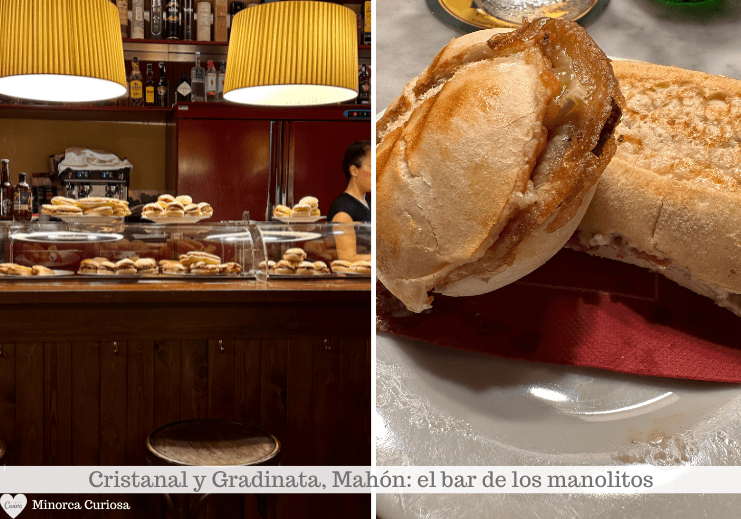 Bocadillos o manolitos que caben en una mano: una invención de Chiqui, casi 80 variantes diferentes de bocadillos calientes.